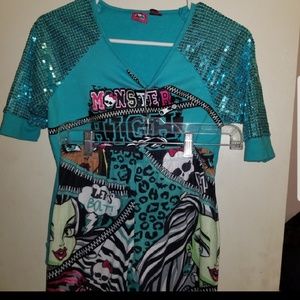 Monster High shirt and pants combo(Junior)
